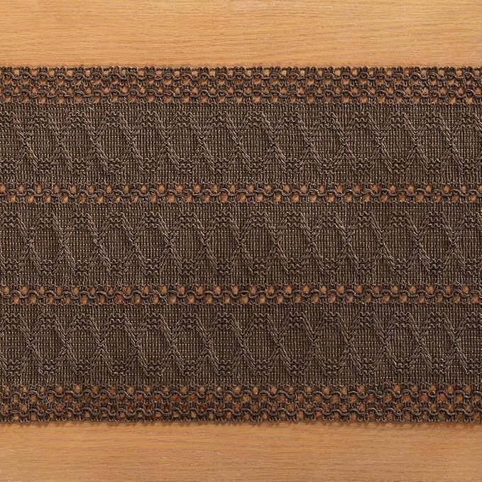 Boho Table Runner Summer Farmhouse Rustic Dining Dresser Scarf Home Decor | - Image 3