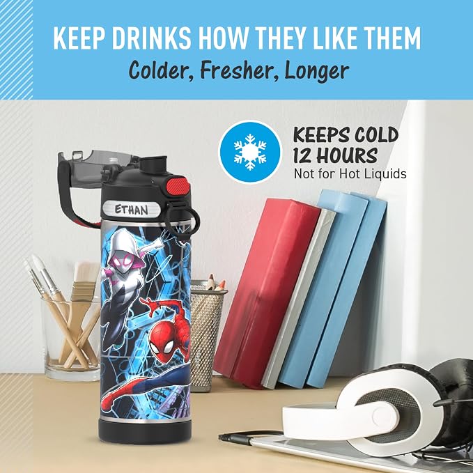THERMOS FUNTAINER 16 Ounce Stainless Steel Vacuum Insulated Bottle - Image 5