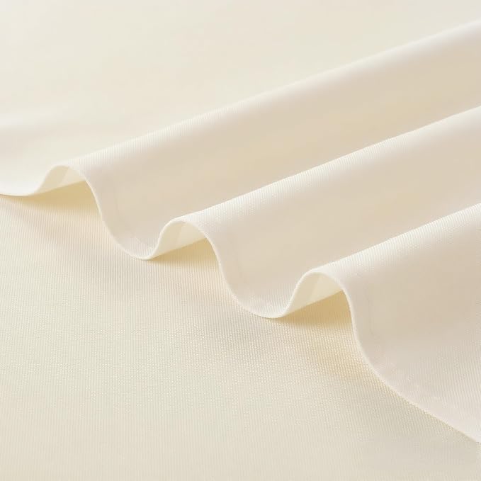 FOLINS&HOME Beige Waterproof Decorative Table Runner 48 Inches Long | 210GSM - Image 5