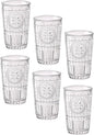 Bormioli Rocco Romantic Set Of 6 Tumbler Glasses, 11.5 Oz. Clear Crystal Glass by Bormioli+Rocco