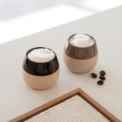Ceramic Espresso Cups Set of 4, 4.5oz capacity - Image 4