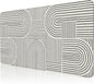 iCasso White Desk Matt for Desktop, Cute Desk Pad Mat, Large Mouse Pad, Anti-Slip Big Mousepad with Stitched Edges, Keyboard Pad for Computer(White)