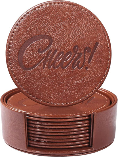 Coasters for Drinks Set of 6 by Unknown