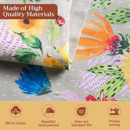 Maison d' Hermine Table Runner 100% Cotton 14.50" x 72" | Table Runners 72 - Image 3