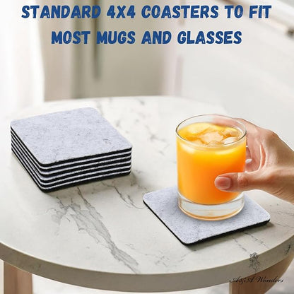A&A Wonders Premium Felt Coasters - Image 3