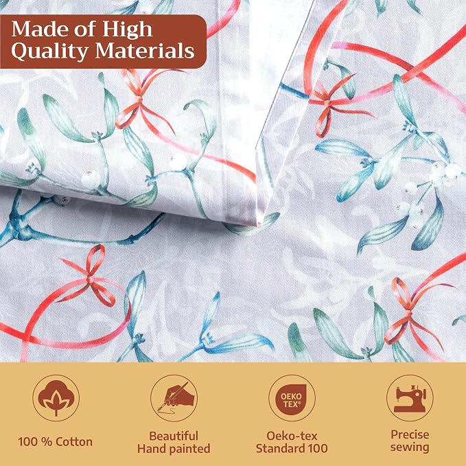 Maison d' Hermine Table Runner 100% Cotton 14.50" x 72" | Table Runners 72 - Image 3