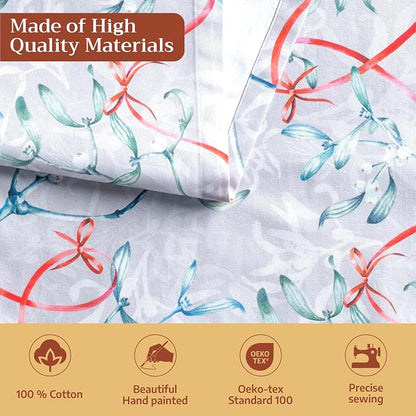 Maison d' Hermine Table Runner 100% Cotton 14.50" x 72" | Table Runners 72 - Image 3