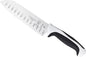 Mercer Culinary Millennia Color Handle Cutlery 7" Santoku Knife (Granton Edge) White