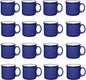 Set of 16 Ceramic Campfire Mugs – 15 Oz, Royal Blue – Coffee & Tea Cups by GiftsbyDesign