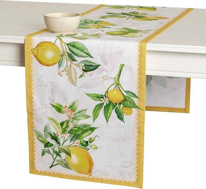 Maison d' Hermine Table Runner 100% Cotton 14.50" x 108" | Table Runners 108 by MaisondHermine