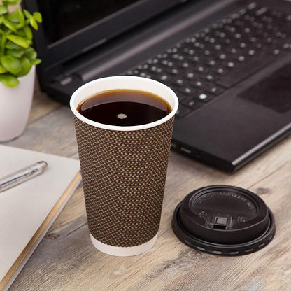 Promora Brown Disposable Coffee Cups - Image 8
