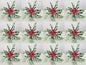 Red Green Gold Beaded Napkin Ring - Set of 12 - Beautiful Leaves Design Perfect for Dinner Table Décor, Easter, Farmhouse, Mothers Day, Christmas, New Year Party, Family Gathering, & Everyday Use
