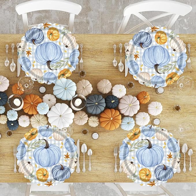 Fall Thanksgiving Paper Plates 7 Inch - Image 5