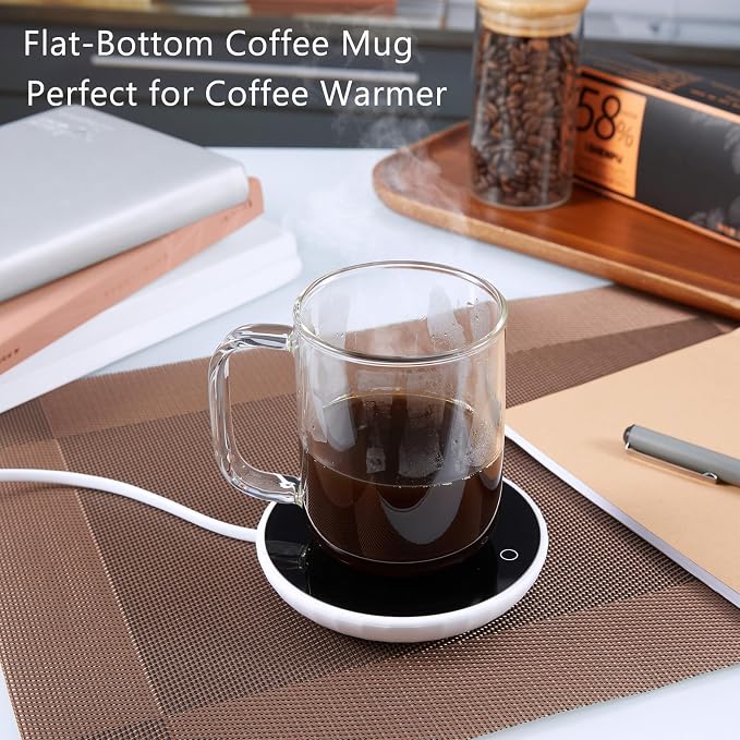 Glass Coffee Mugs, 12 oz iced coffee cups, Glass Mugs - Image 2