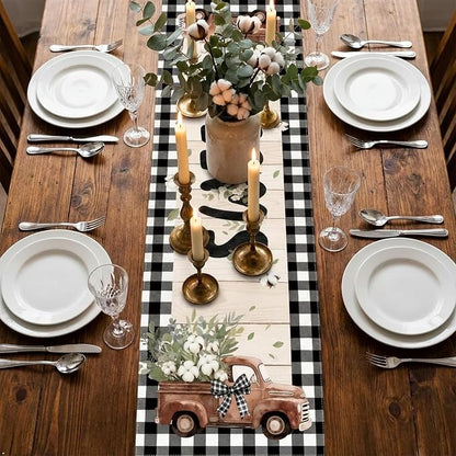 Farmhouse Sweet Home Table Runner - Image 2
