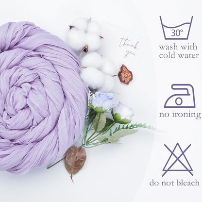 12 Pack Lilac Purple Cheesecloth Table Runner 17 x 108 Inch | Boho Gauze Cheese - Image 4