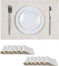 Leetaltree Pale Beige Placemats Set of 12 by Leetaltree-ArtatEveryTable