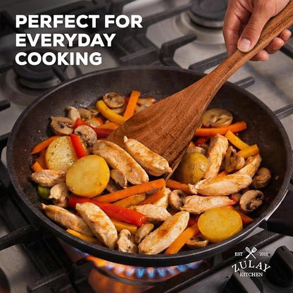 Zulay Kitchen 10-Piece Wooden Spoons - Image 6