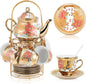 Zhehao 20 Pcs Porcelain Tea Set by Zhehao