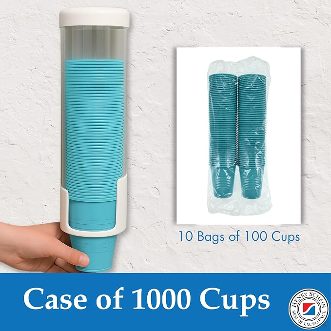 Henry Schein 5 Oz Plastic Disposable Dental Cups, 1000 Ct | Embossed Grip - Image 5