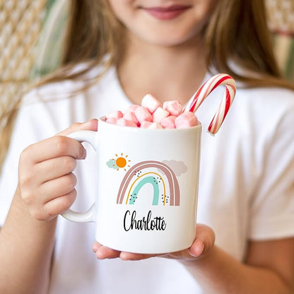 Personalized Mug for Kids, Girls | Customized Hot Chocolate, Coffee & Tea Cup | - Image 5