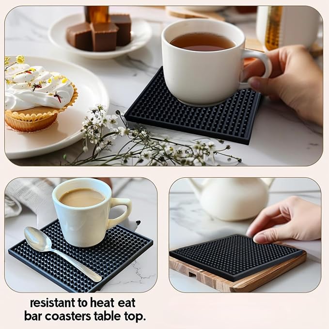 Silicone Coasters Set - Image 4