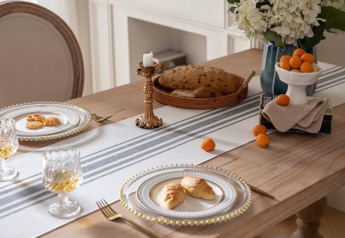 Boho Table Runner for Modern Farmhouse Decor, Dining Table décor 13 x 108 Inch - Image 5