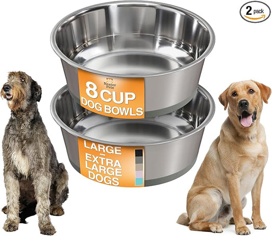 Neater Pet Brands Stainless Steel Dog Bowls by NeaterPetBrands