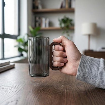 12OZ Borosilicate Glass Coffee Mug - Image 9