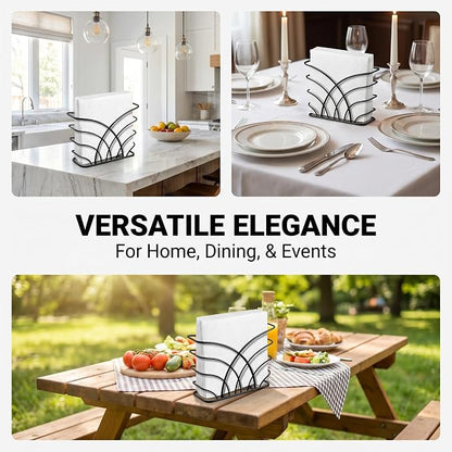 Napkin Holder for Table, Lunch Napkins & Table Decor - Image 2
