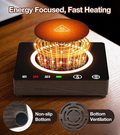 Mug Warmer, Portable Charger, Wireless Coffee Cup Warmer - Image 2