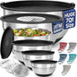 6pc Stainless Steel Mixing Bowls by PriorityChef