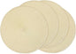 AHHFSMEI Round Braided Placemats 15 Inch Round Table Mats for Dining Tables Natural Woven Heat Resistant Place mats Set of 4 (Beige,4)