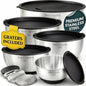 Stainless Steel Mixing Bowls by BakersSignature