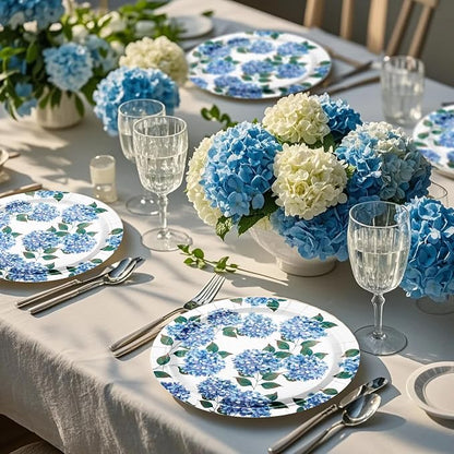 WRAPAHOLIC 25Pcs Floral Paper Plates - Image 4
