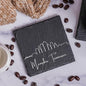 Blue Ridge Mountain Gifts - Memphis TN Skyline Coasters, Set of 4 - Memphis Tennessee Souvenir, Slate Coasters with Minimalist Skyline, Housewarming Gift for Friends, Family, & Neighbors