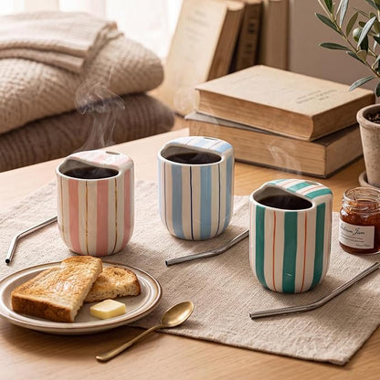 3 Set 12oz Ceramic Coffee Mug - Image 6