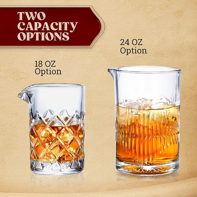 KITESSENSU Premium Cocktail Mixing Glass 23oz - Image 8