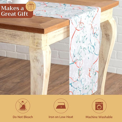 Maison d' Hermine Table Runner 100% Cotton 14.50" x 108" | Table Runners 108 - Image 5