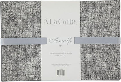 Placemats Set of 4 12" x 18" Heat-Resistant Table Mats for Dining Table Set for 4 Kitchen & Dining Room Decor Farmhouse, Boho, & Modern Style Easy to Clean, Durable & Stylish Table Decor