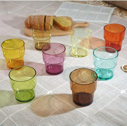 14 oz Plastic Stackable Drinking Tumblers, Dishwasher Safe, Durable - Image 14