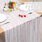 6 Pack Cheesecloth Table Runner 10Ft Christmas Gauze Boho Table Runners by Home