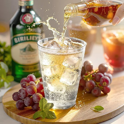 Glowserve 200 Pack Clear Plastic Cups 12 oz Plastic Drinking Cups - Image 3