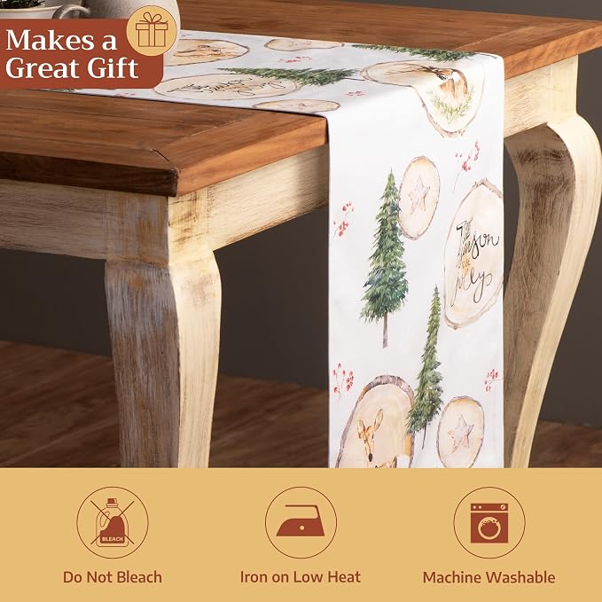 Maison d' Hermine Table Runner 100% Cotton 14.50" x 108" | Table Runners 108 - Image 5