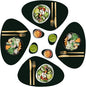 Faux Leather Placemats and Coasters by CaSail