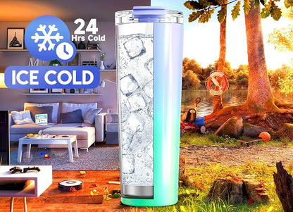 Meoky 30 oz Insulated Travel Coffee Mug: Leak Proof Lid, Fairyland | Stainless - Image 3