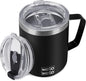 WETOWETO Coffee Mug with Handle, 14oz Insulated Stainless Steel Reusable Coffee by Wetoweto