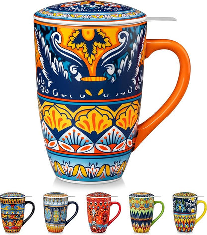 vancasso 18 Oz Tea Infuser Mug by vancasso