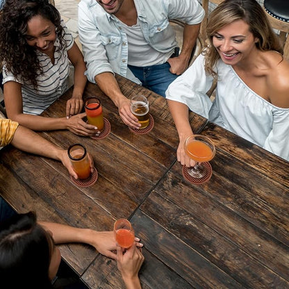 3 Pack Silicone Coasters for Drinks, Thickened Coaster - Image 7
