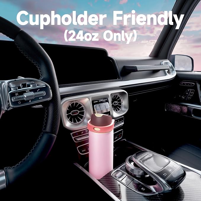 24 oz Insulated Water Bottle for Sports: Meoky Stainless Steel Water Bottle - Image 6